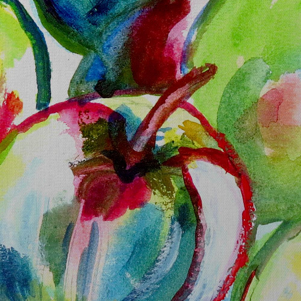 Green Apples Small Pillow 12x12