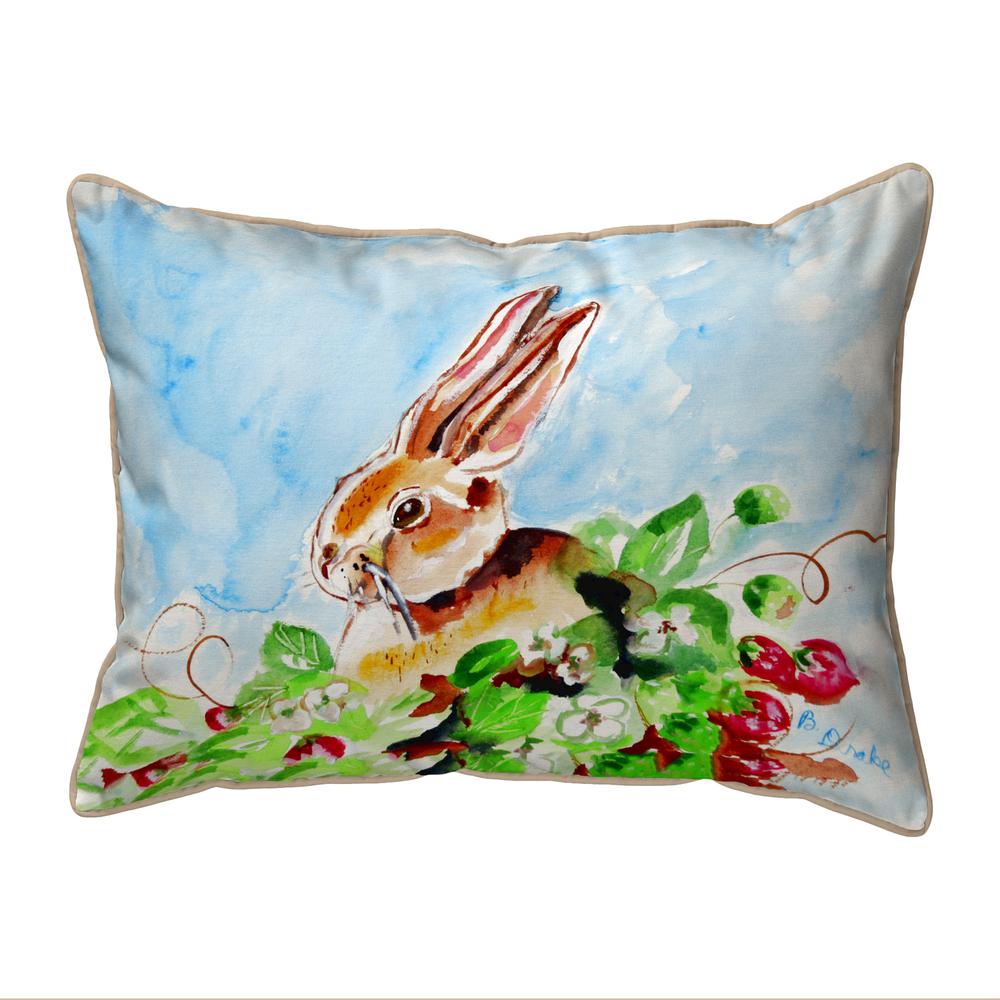 Jack Rabbit Left Small Pillow 11x14
