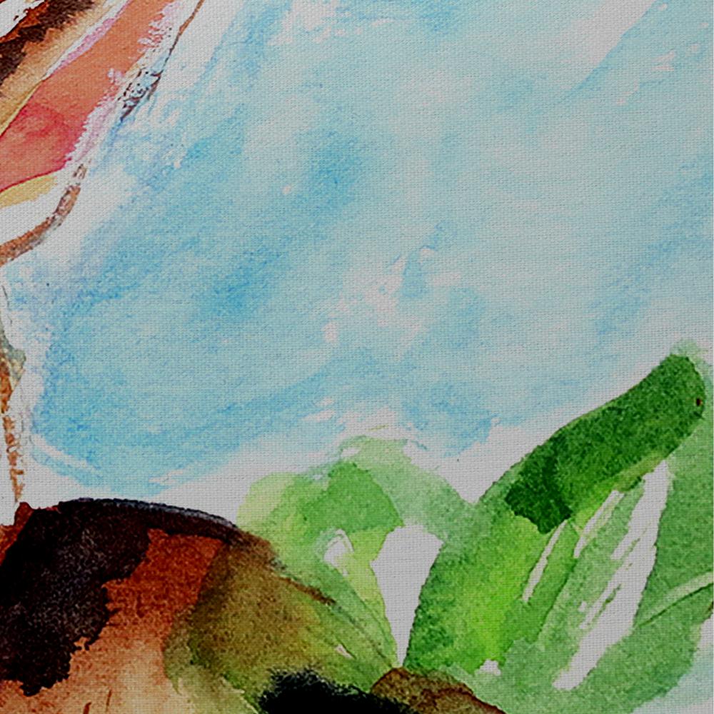 Jack Rabbit Left Small Pillow 11x14