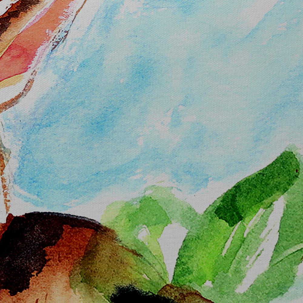 DragonFly's Garden Small Pillow 11x14