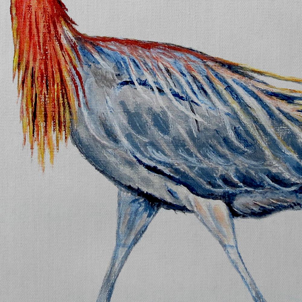 Reddish Egret Small Pillow 11x14