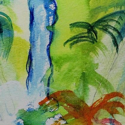 Colorful Palms Small Pillow 11x14