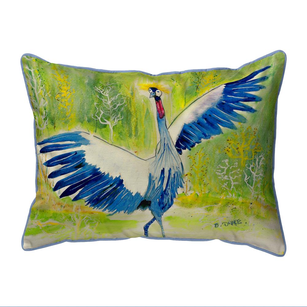 Dancing Crane Small Indoor/Outdoor Pillow 11x14