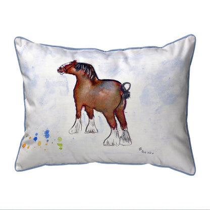Clydesdale Small Indoor/Outdoor Pillow 11x14