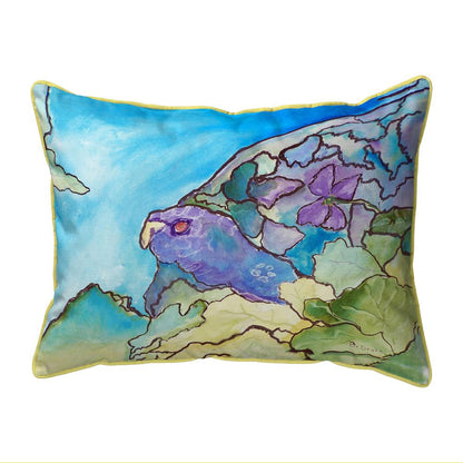 Purple Turtle Small Indoor/Outdoor Pillow 11x14