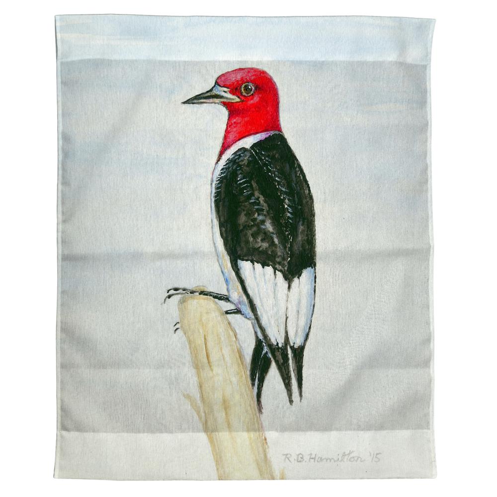 Woodpecker Outdoor Wall Hanging 24x30