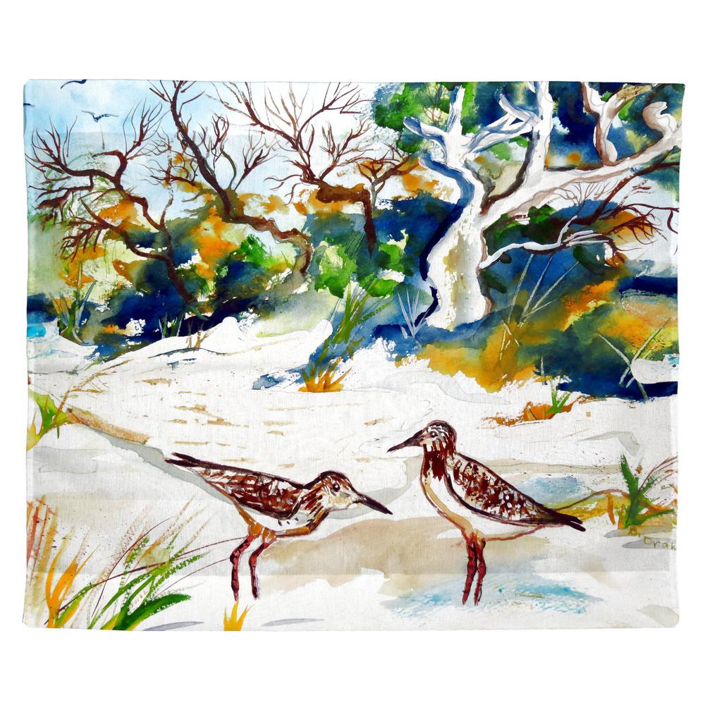 Trees & Beach Outdoor Wall Hanging 24x30