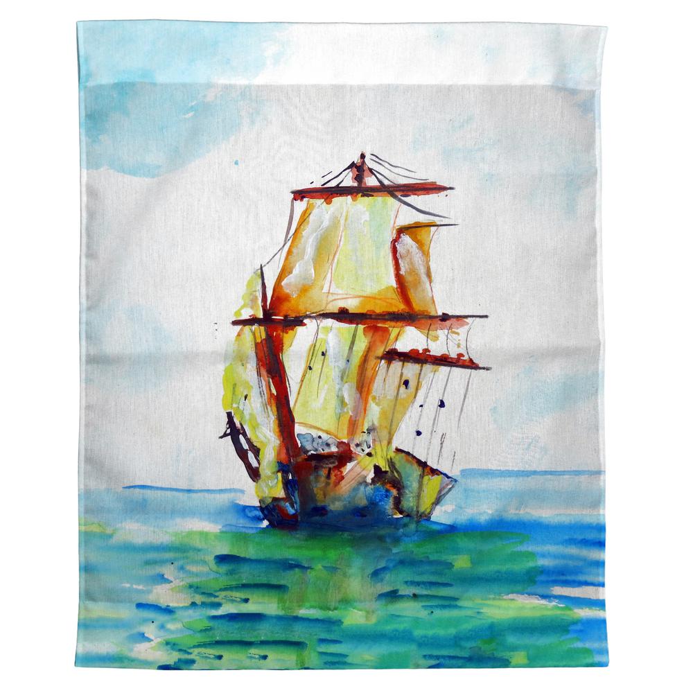Tall Ship Outdoor Wall Hanging 24x30
