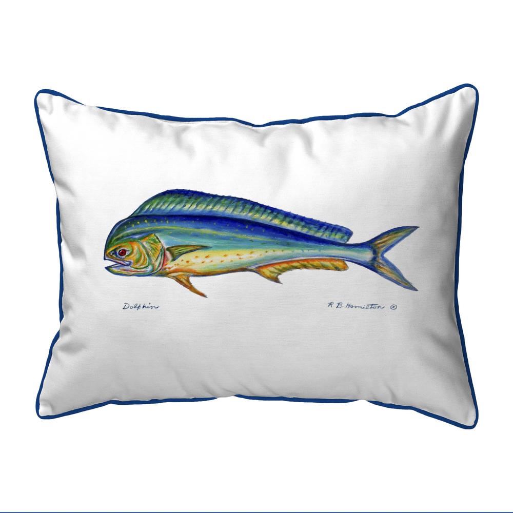 Dolphin Extra Large Zippered Pillow 20x24