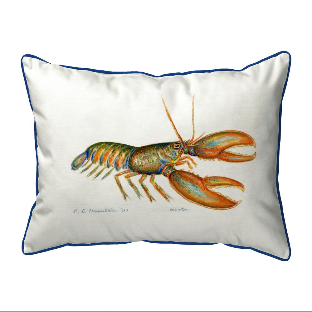 Lobster Extra Large Zippered Pillow 20x24