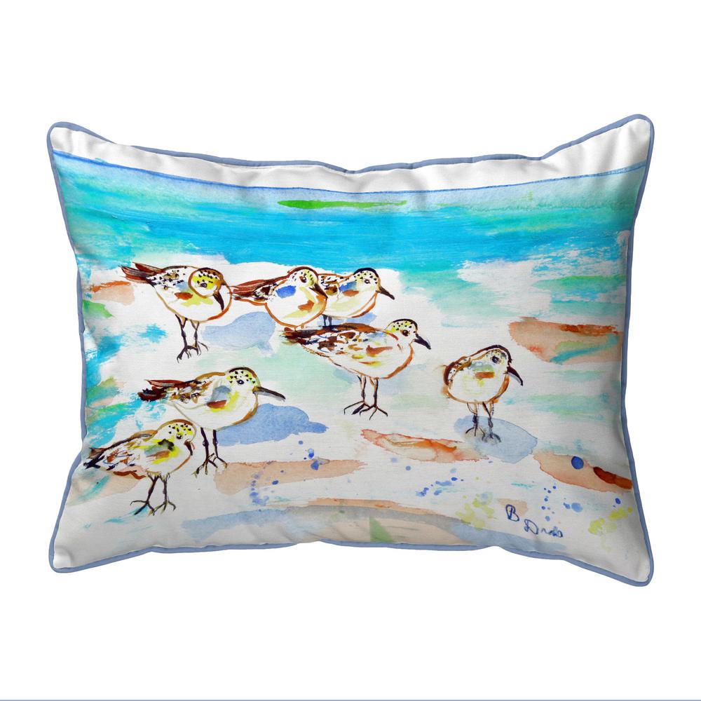 Seven Sanderlings Extra Large Corded Indoor/Outdoor Pillow 20x24