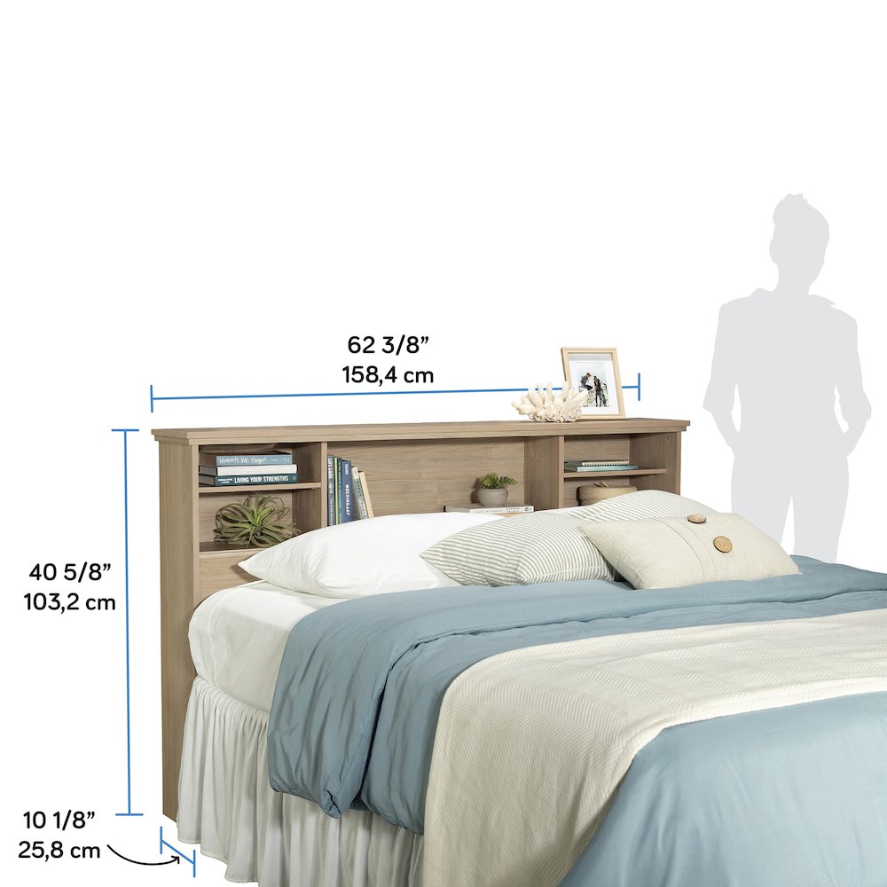 River Ranch Full/Queen Headboard, Harvest Walnut Finish