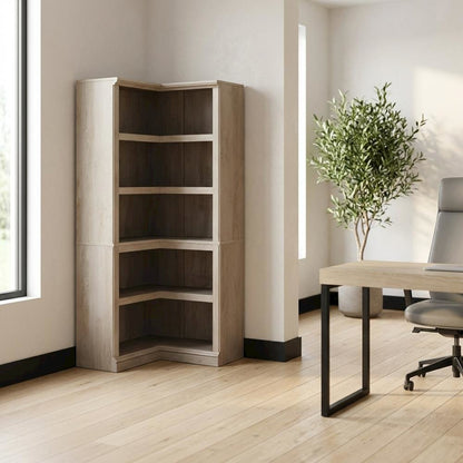 Miscellaneous Storage Bookcase, Chalked Chestnut finish