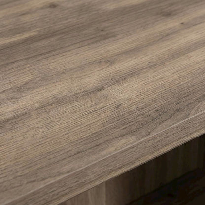 Salt Oak Storage Bookcase with Versatile Shelving and Open Design
