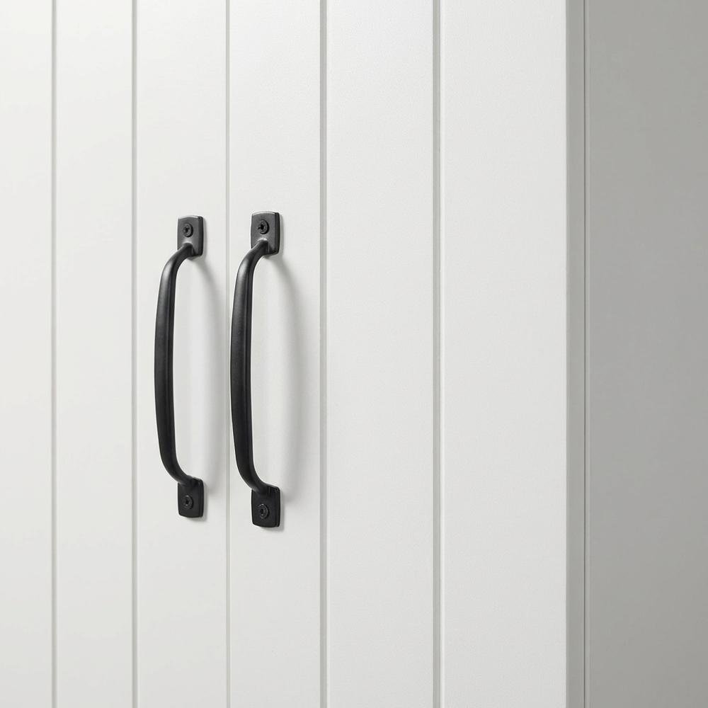 White Storage Cabinet With Soft Finish For Versatile Organization