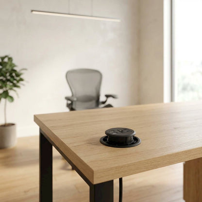 Miscellaneous Office Commercial Office Desk Component, Black finish