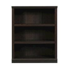 Jamocha Wood Finish Storage Bookcase with Versatile Shelving Design
