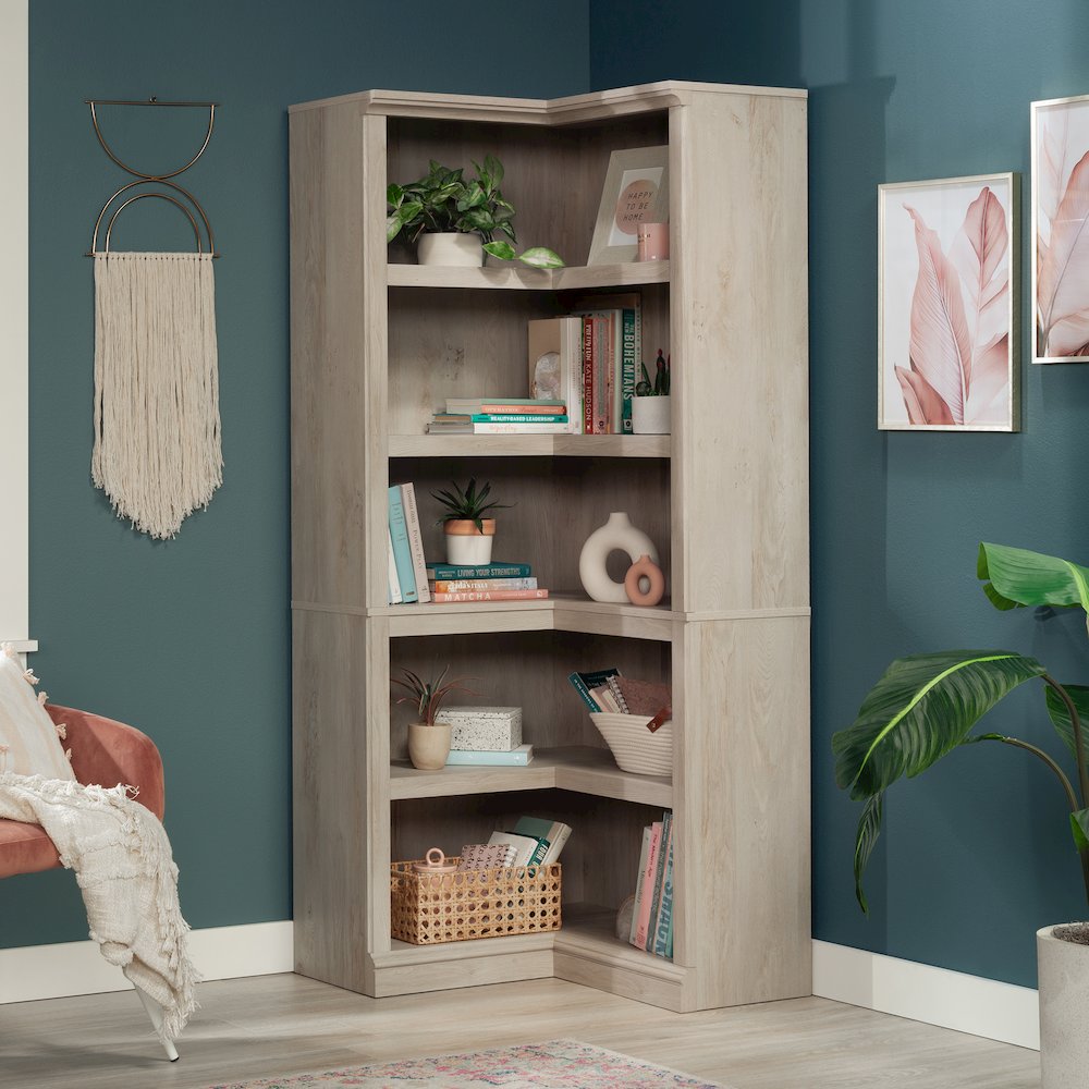 Miscellaneous Storage Bookcase, Chalked Chestnut finish