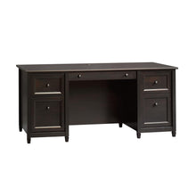 Edge Water Executive Desk, Estate Black finish