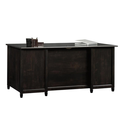 Edge Water Executive Desk, Estate Black finish