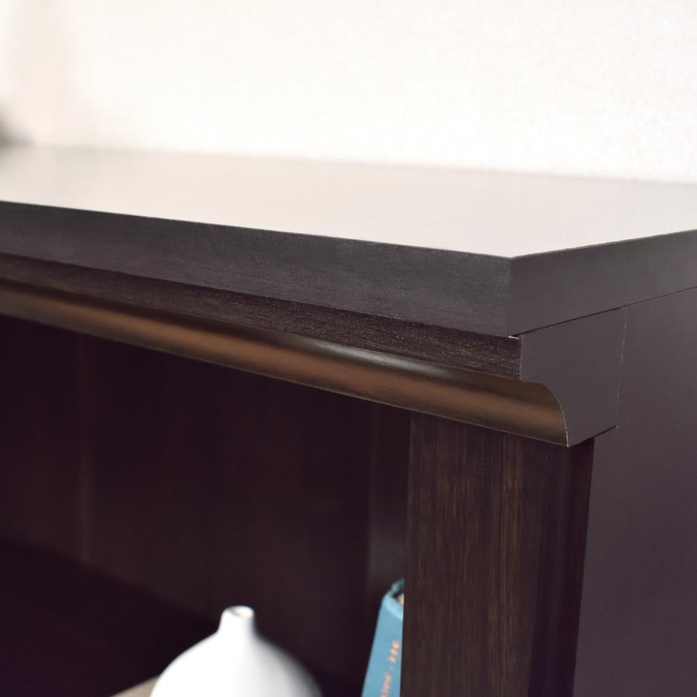 Miscellaneous Storage Bookcase, Jamocha Wood finish