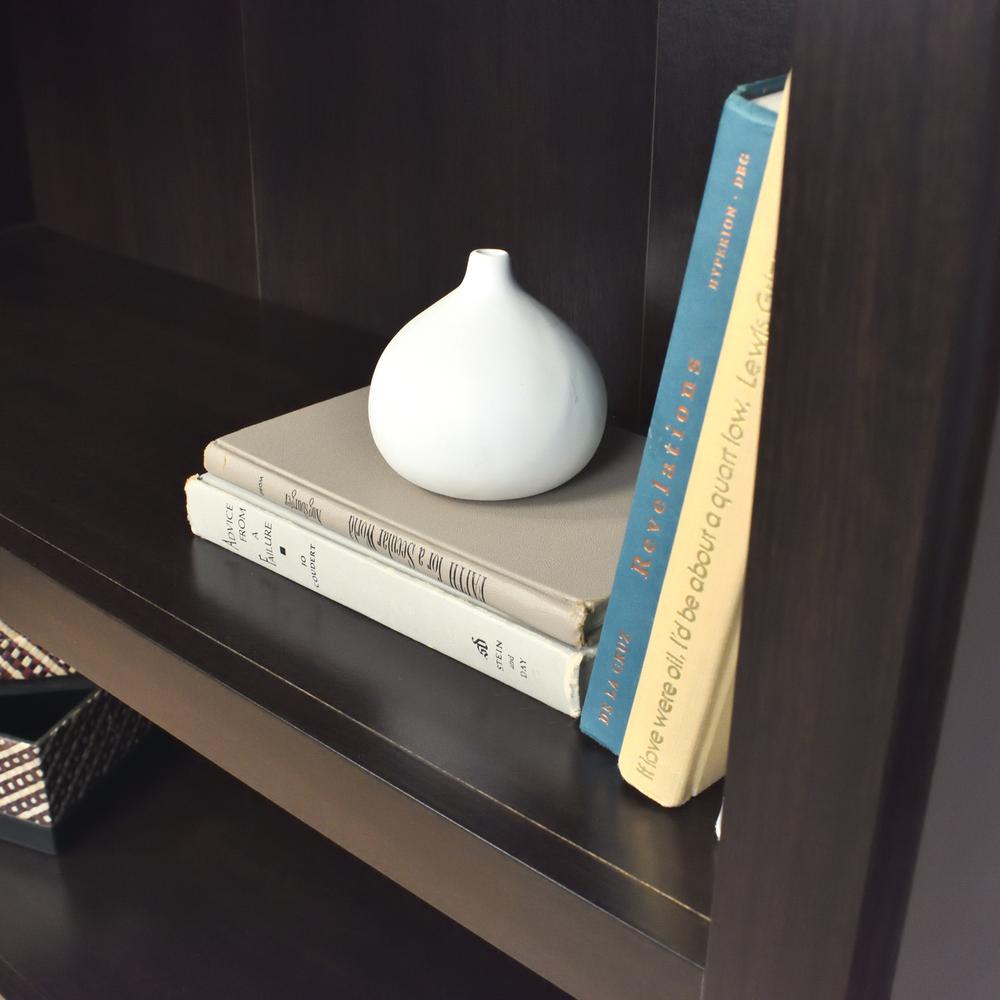 Miscellaneous Storage Bookcase, Jamocha Wood finish