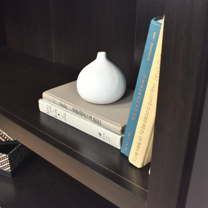 Miscellaneous Storage Bookcase, Jamocha Wood finish