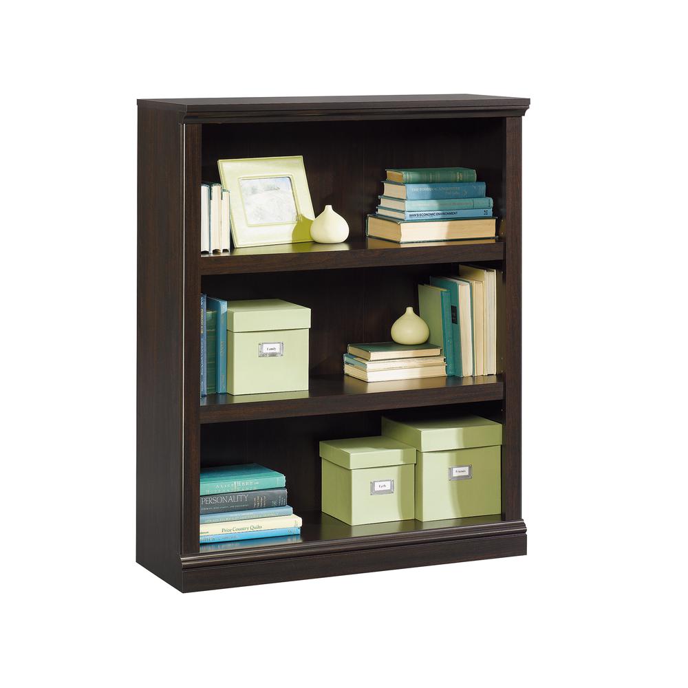 Miscellaneous Storage Bookcase, Jamocha Wood finish