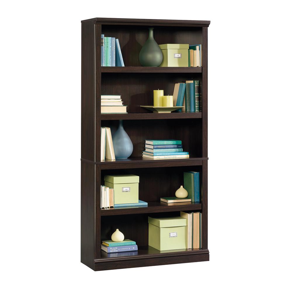 Miscellaneous Storage Bookcase, Jamocha Wood finish