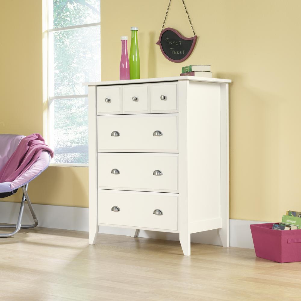 Shoal Creek Chest, Soft White finish