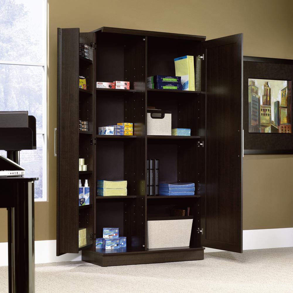 HomePlus Storage Cabinet, Dakota Oak finish
