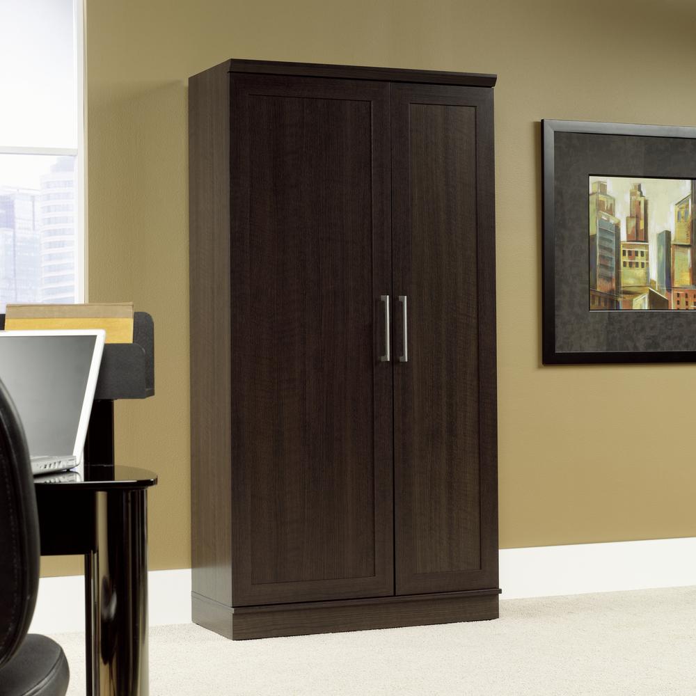 HomePlus Storage Cabinet, Dakota Oak finish