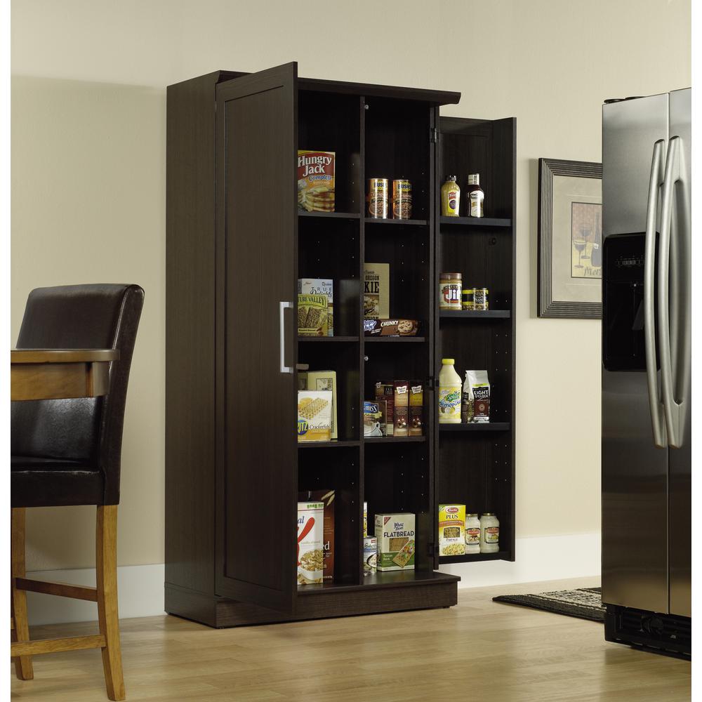 HomePlus Storage Cabinet, Dakota Oak finish