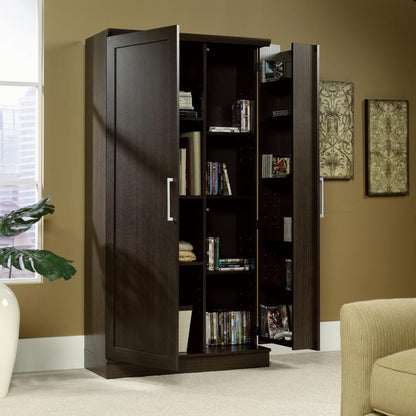 HomePlus Storage Cabinet, Dakota Oak finish