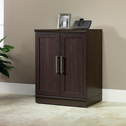 HomePlus Storage Cabinet, Dakota Oak finish
