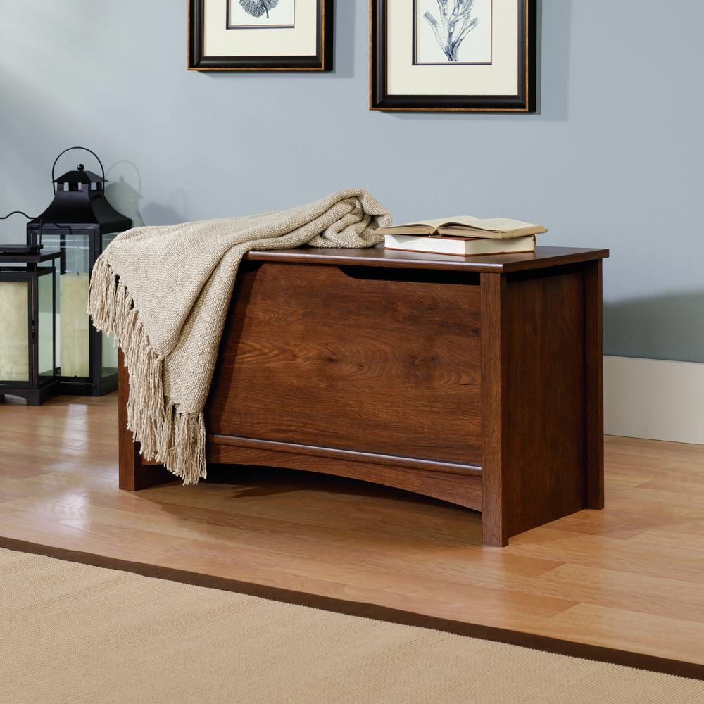 Shoal Creek Storage Chest, Oiled Oak finish