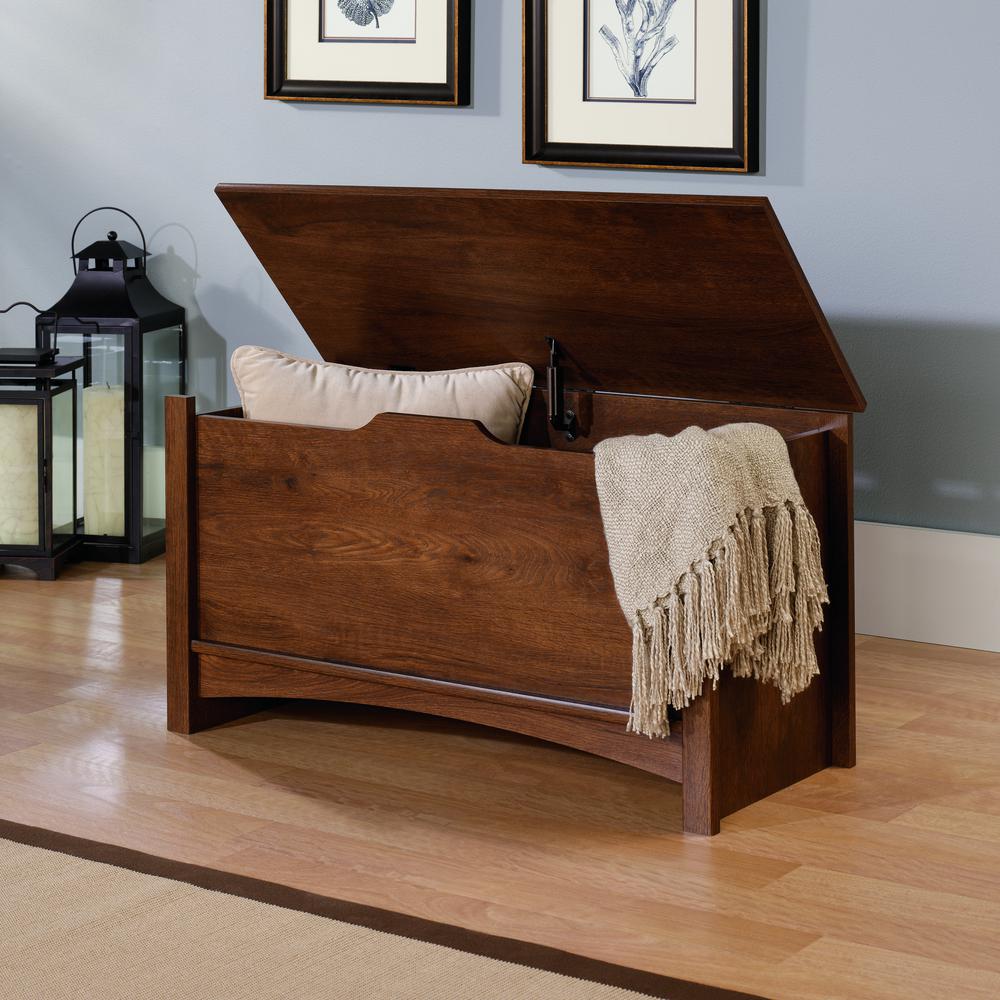 Shoal Creek Storage Chest, Oiled Oak finish