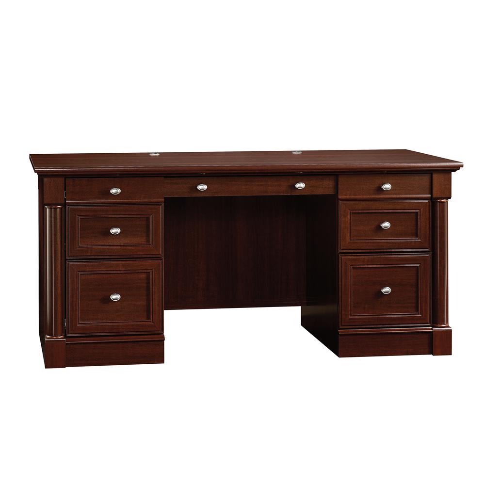 Palladia Executive Desk, Select Cherry finish