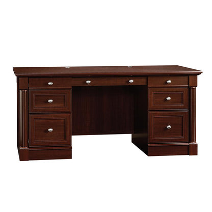 Palladia Executive Desk, Select Cherry finish
