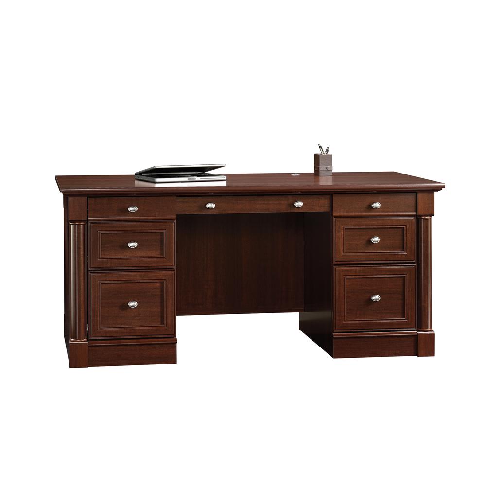Palladia Executive Desk, Select Cherry finish