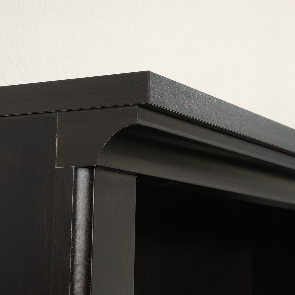 Miscellaneous Storage Bookcase, Estate Black finish