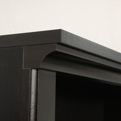 Miscellaneous Storage Bookcase, Estate Black finish