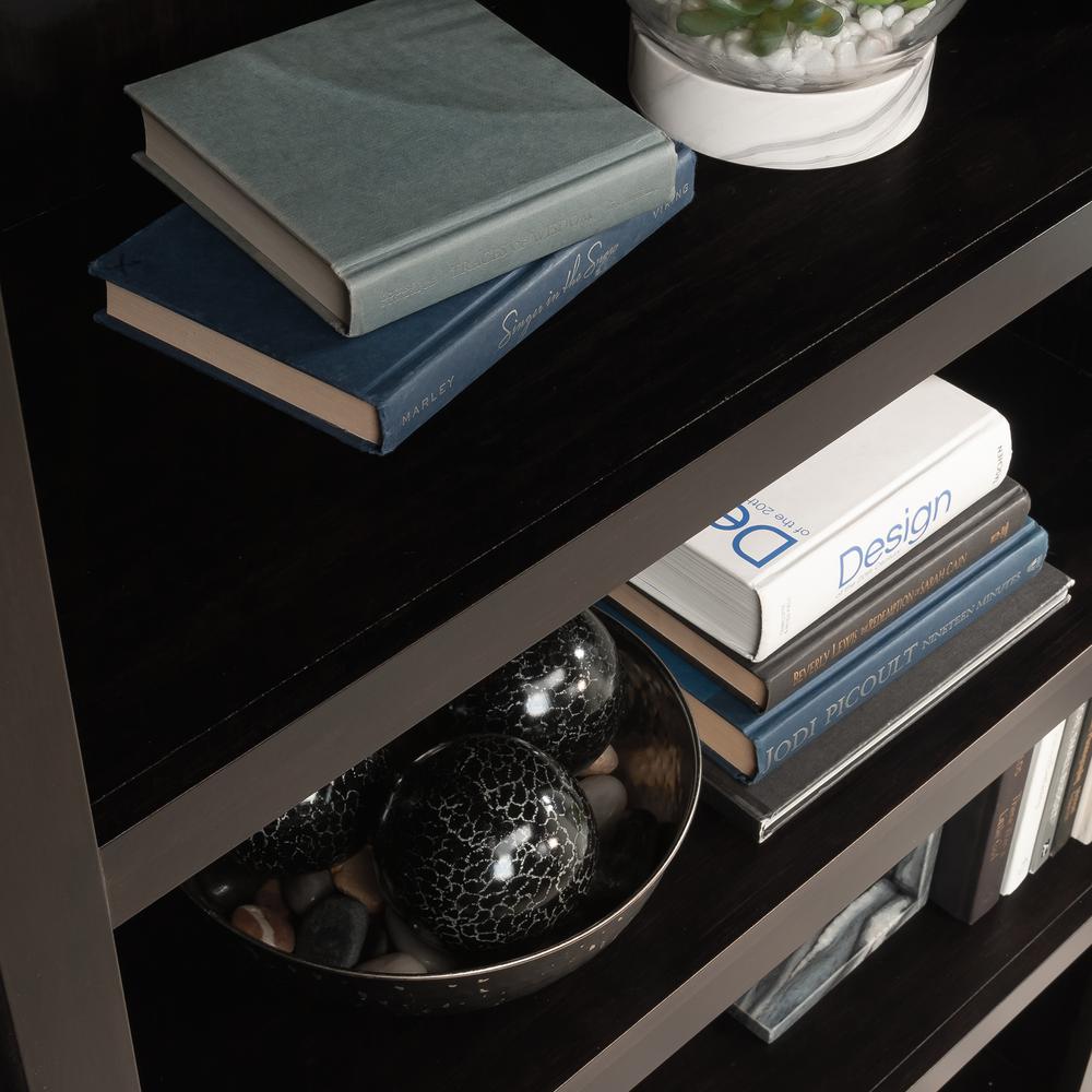 Miscellaneous Storage Bookcase, Estate Black finish