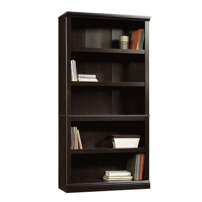 Miscellaneous Storage Bookcase, Estate Black finish