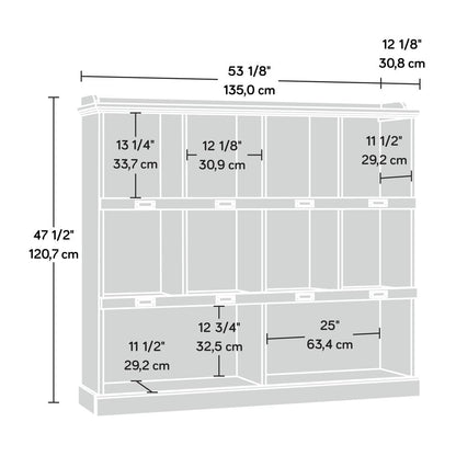 Barrister Lane Bookcase, Salt Oak finish