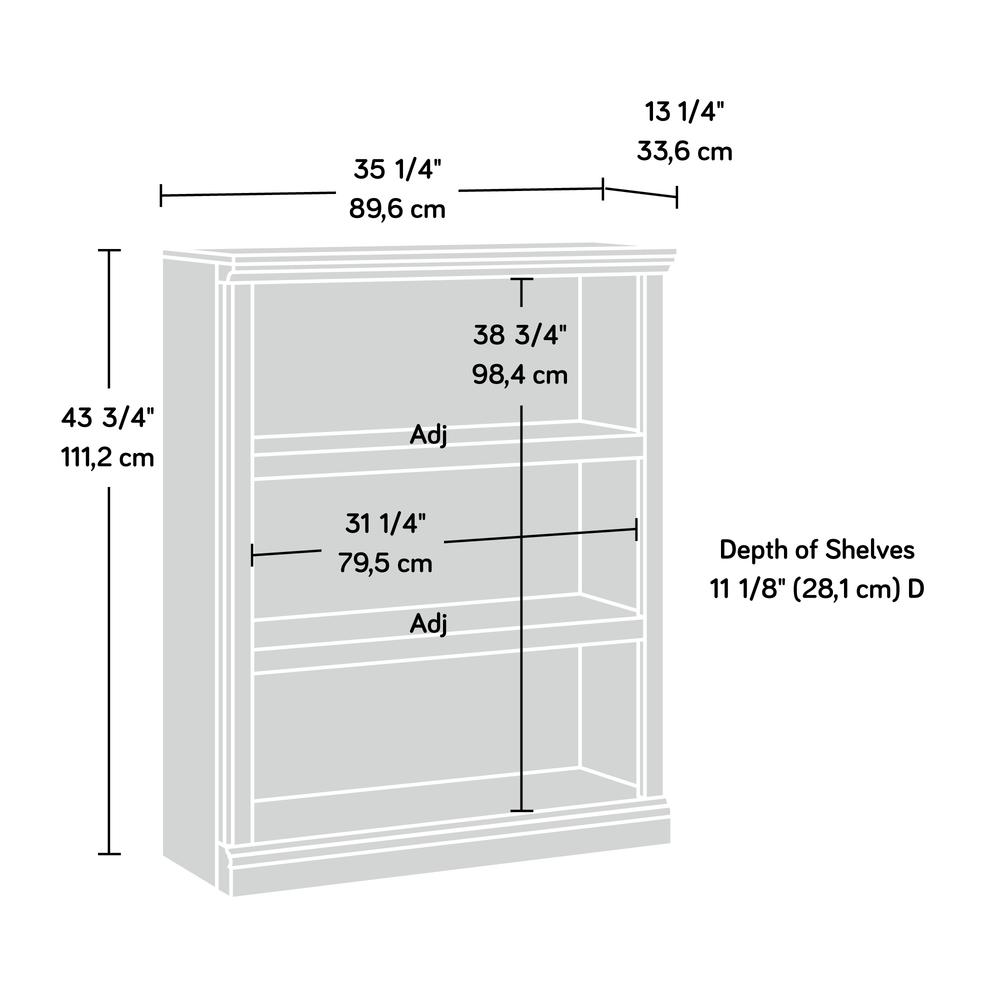 Miscellaneous Storage Bookcase, Washington Cherry finish