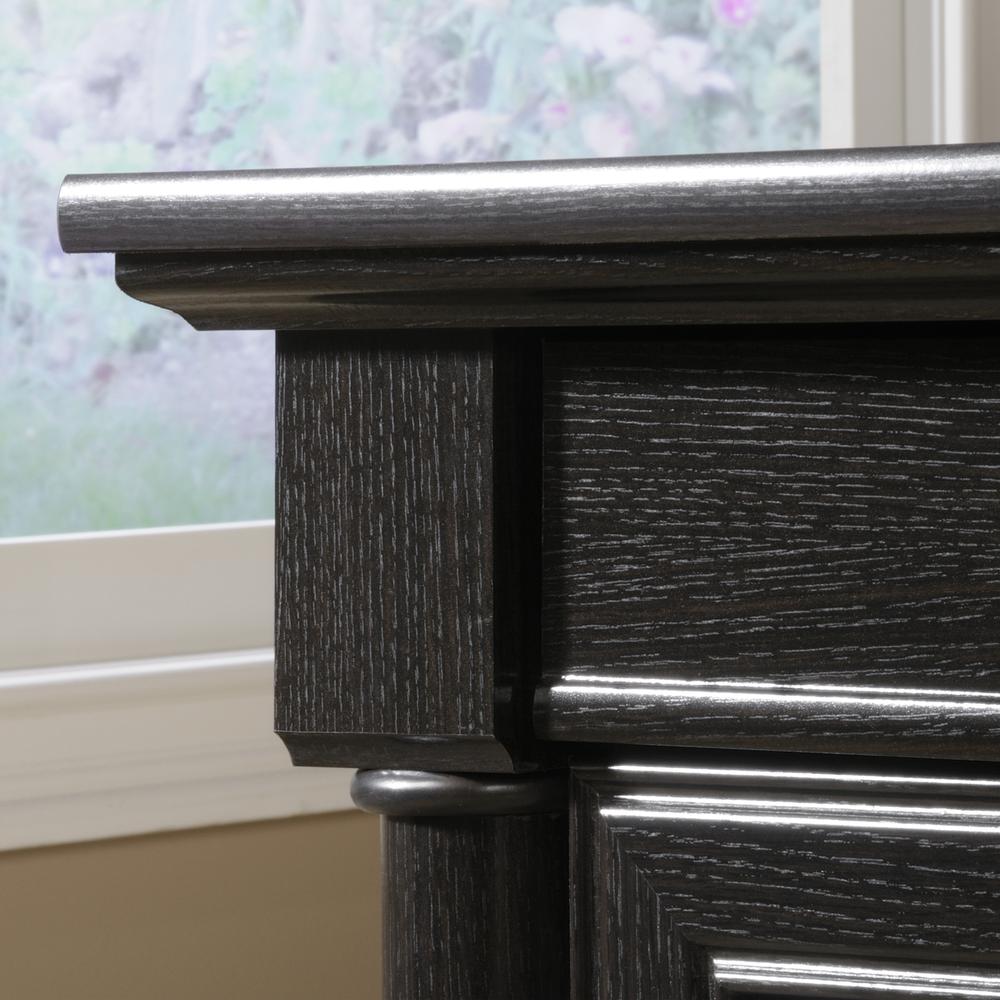 Palladia Executive Desk, Wind Oak finish