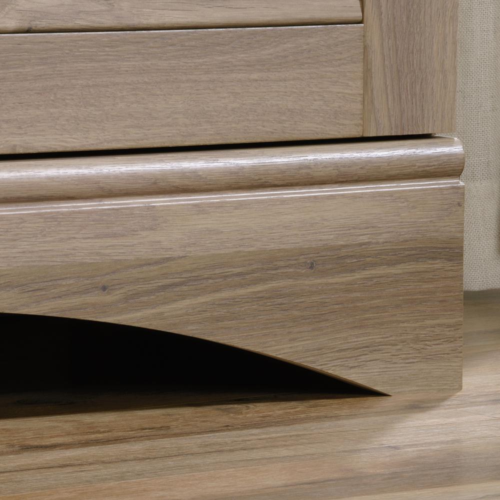 Harbor View Storage Cabinet, Salt Oak finish