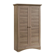 Harbor View Storage Cabinet, Salt Oak finish