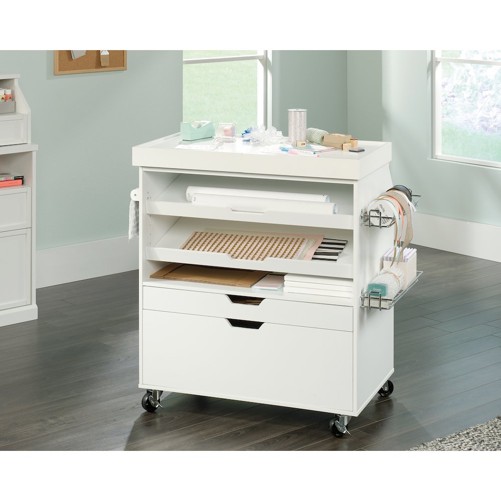 Craft Pro Series Craft & Hobby Storage, White finish